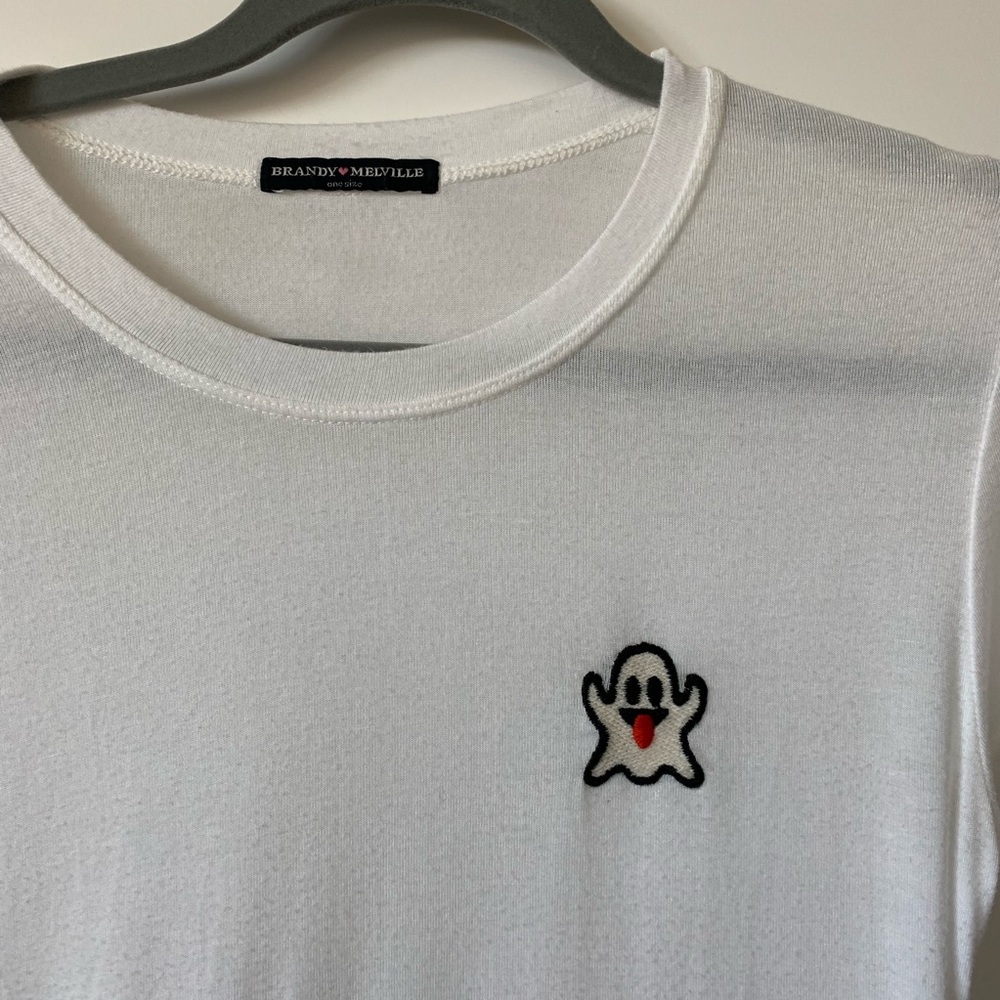 brandy Melville super soft ghost tee